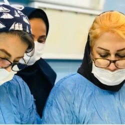 ورکشاپ لیزر مونالیزا تاچ بیمارستان بسکی