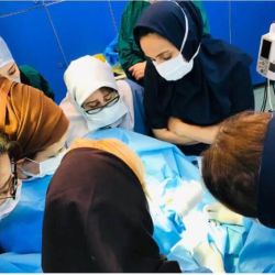 ورکشاپ لیزر مونالیزا تاچ بیمارستان بسکی