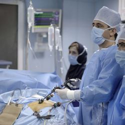 اتاق عمل بیمارستان بسکی