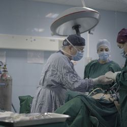 اتاق عمل بیمارستان بسکی